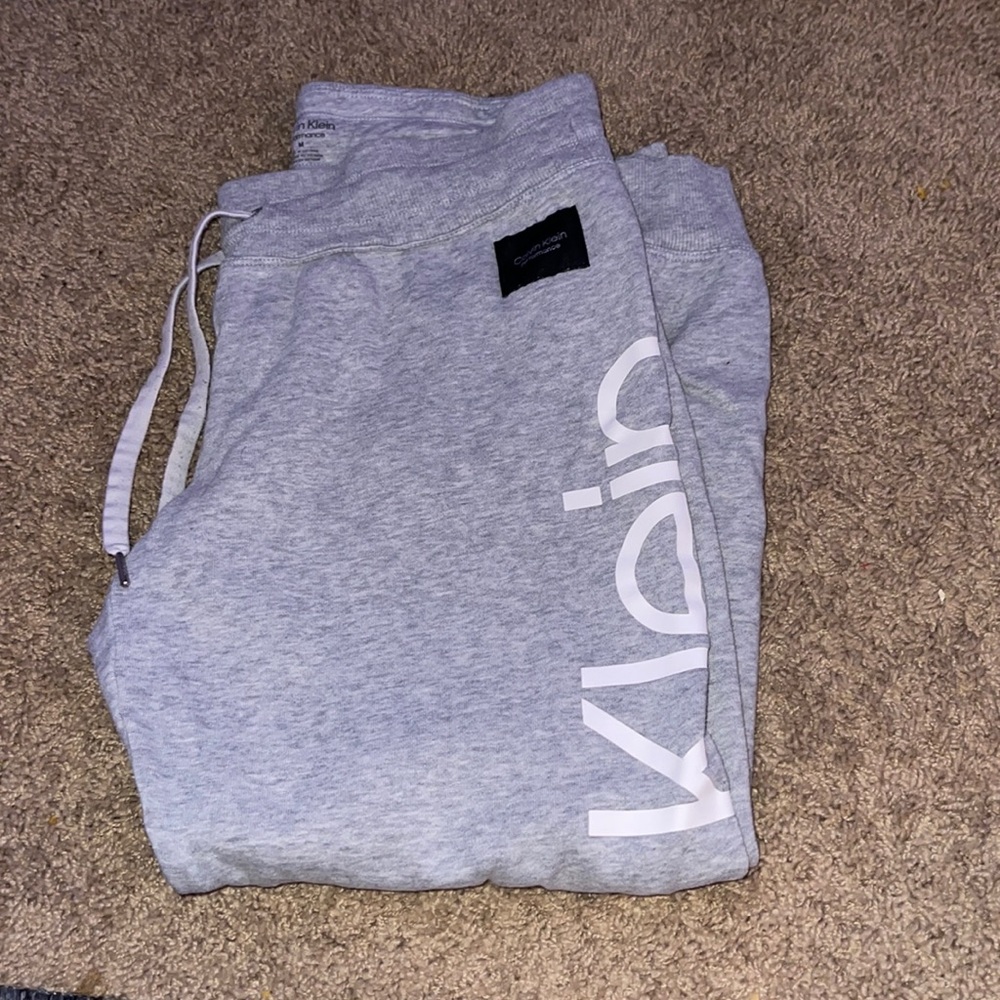 Grey Calvin Klein Sweatpants